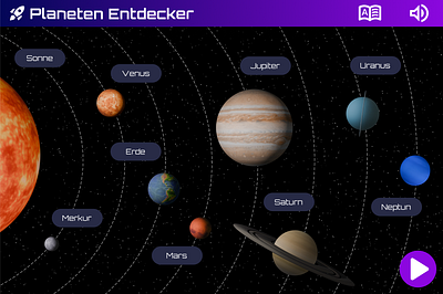 Planet Explorers | Learning Game adobe illustrator blender character design graphic design illustration kids learning game ui ux