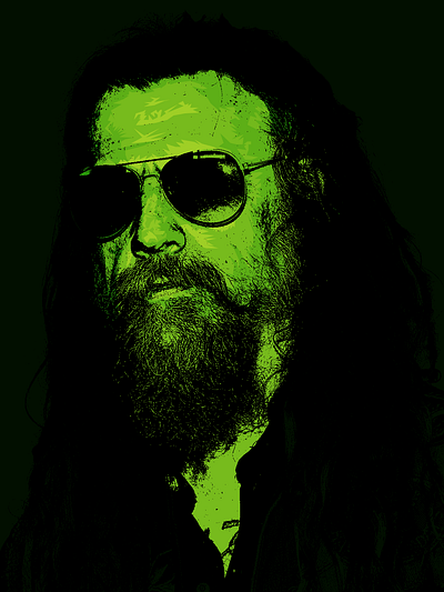 ROB ZOMBIE (FEB 2025) affinity design graphic design illustration vector