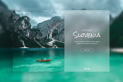 Daily UI #003 - Landing page
