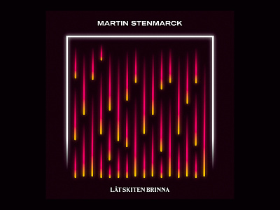 Martin Stenmarck – Låt Skiten Brinna artwork album art cover art cover artwork cover design illustration music