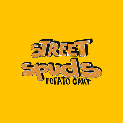 Street Spuds behance creative custom custom lettering customtypography goodtype graffiti art graffitti hand drawn handlettering lettering lettering artist lettering logo portfolio potato streetart thedesigntip typematters typography vector