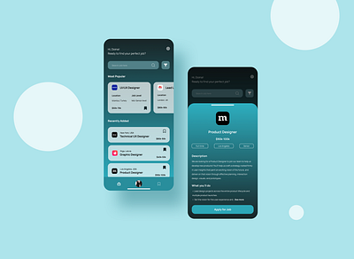 Job Listing/050 050 app design daily 100 challenge dailyui dailyuichallenge find job job job application job listing uidesign ux ui