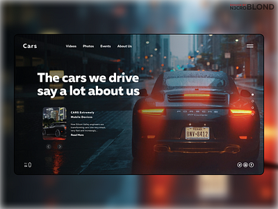 Cars automobile design site web