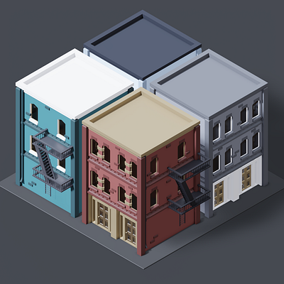 Buildings 3d b3d buildings