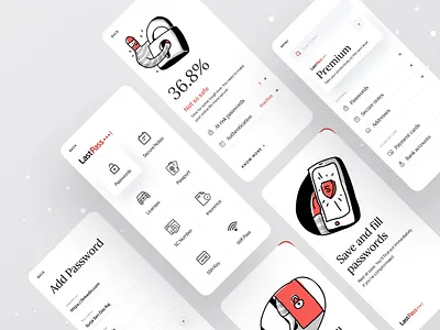 Lastpass Minimal Version app design app design agency app design company app design ui ux app designer app development company best ux agency brand design branding branding agency branding design dribbble dribbble best shot ios lastpass lastpass redesign ofspace ofspace agency ui agency ux design agency