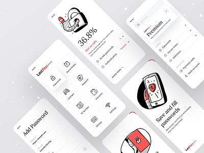 Lastpass Minimal Version app design app design agency app design company app design ui ux app designer app development company best ux agency brand design branding branding agency branding design dribbble dribbble best shot ios lastpass lastpass redesign ofspace ofspace agency ui agency ux design agency