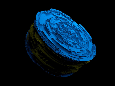 Techno loop 3d 3danimation animation cinema4d loop