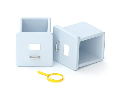 Boxes icon c4d design illustration ui