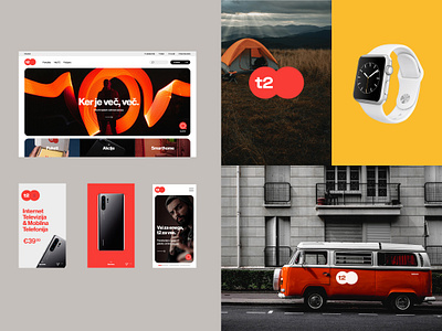 t2 Branding & Web Experience by Mantik agency app brand branding design experience identity iot ljubljana logo look mantik rebrand refresh slovenia t2 telco ui ux web