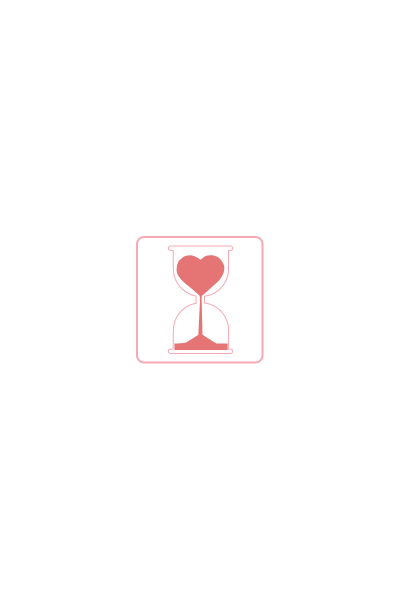 Heart hour glass heart hourglass icon design illustration