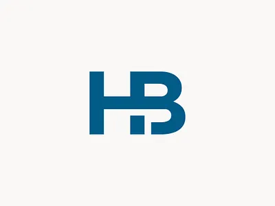 HB Logo Design branding design flat graphic graphicdesign logo logodesign logos logosai logotype