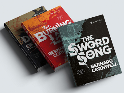 Bernard Cornwell Books bernard cornwell book cover book design books design illustration typography