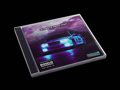 STREETS NEED THAT adobe album art album cover artwork car cd cover concept creative design graphic music photoshop record retro visual