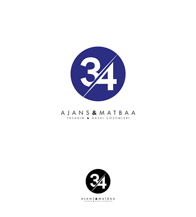 34 AJANS LOGO WORK logo design