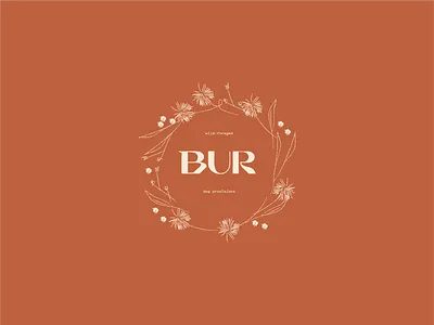 Bur Dog Provisions branding design icon illustration logo shapes