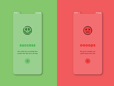 Daily UI - Day 011 100daychallenge dailyui error flash messages popups success ui user interface