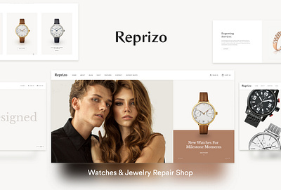 Reprizo - Jewelry & Watch Shop WordPress Theme web design web development webdesign woocommerce wordpress wordpress blog wordpress design wordpress theme wordpress themes