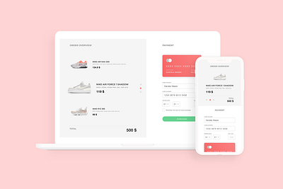 Daily UI - Credit Card Checkout - Redesign dailyui design responsive design ui ux web webdesign website