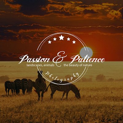 Passion & Patience logo branding branding design graphic illustration logo logo design
