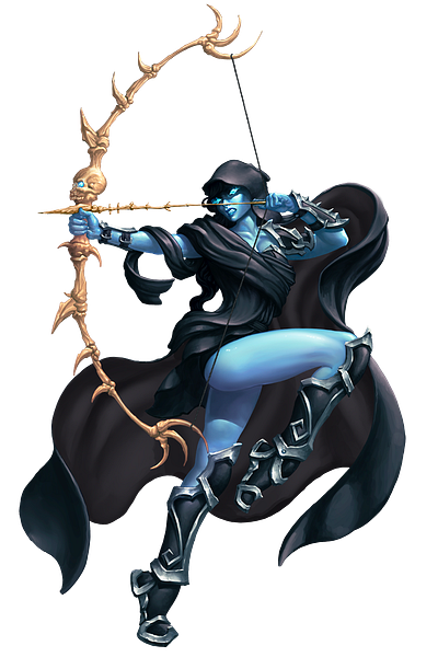 Archer Frost Giantess apple pencil archer artt commission fantasy fantasy armor frost giantes girl illustration illustration art leather armor procreate