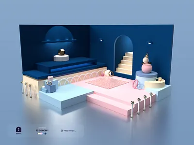 Just Dream! 3d 3d art 3d design 3ddesign adobe adobe dimension adobe illustrator adobe photoshop dribbble