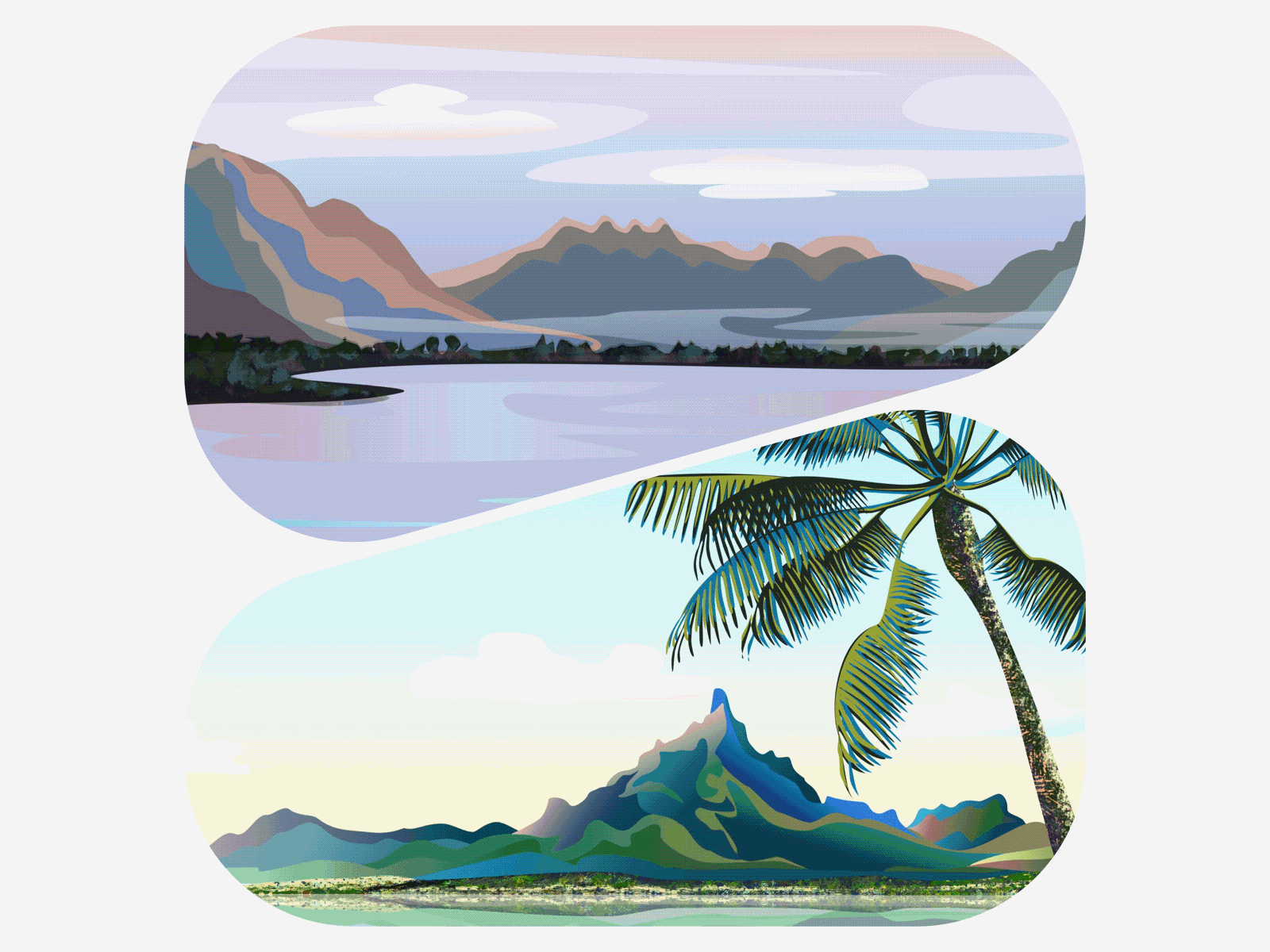 My travel illustrations mosaic 🌏🧑🏻‍🎨 animal illustration animated gif around the world bon voyage book illustrations city illustration collage digital art digital illustration digital painting illustration landscape illustration magazine illustration posters travel illu travel illu travel illustration travelling vector art vector illustration