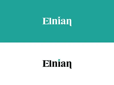 Elnian blue brand clean elegant elven fancy font green leaf logotype luxury old english simple star typeface