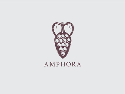 Amphora branding design icon logo