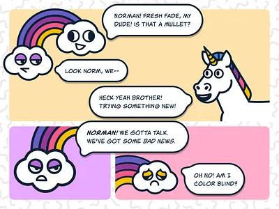 ✨ Normcorn ✨ Episode 1 ✨ clean comic illustration normcorn normcorn unicorn