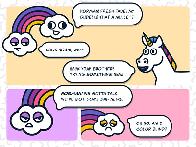 ✨ Normcorn ✨ Episode 1 ✨ clean comic illustration normcorn normcorn unicorn