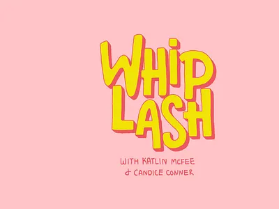 Whiplash Logo brand identity design branding design hand lettering illustration illustrator lettering logo typography vector