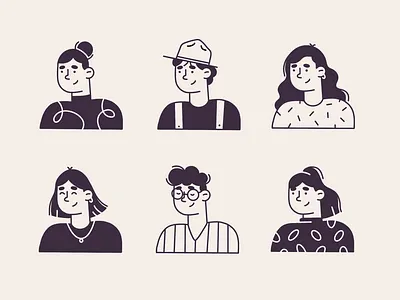 Fun with faces 👩🏻‍🦳 art artist artwork design digital art digital painting drawing illustration illustration art illustrator