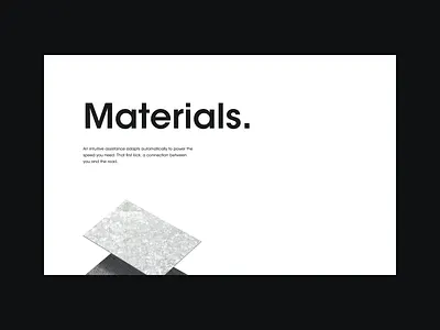 Parallax 3d animation boat design materials parallax speed ui ux vela web white