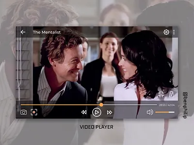 Video Player dailyui design figma simple ui ui design ux video player