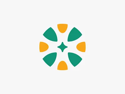 grab specialty foods logo business ecommerce food geometry grocery local logo logo design logotype mediterranean online shop radial symmetry