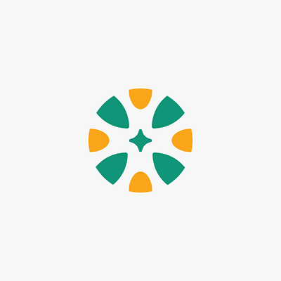 grab specialty foods logo business ecommerce food geometry grocery local logo logo design logotype mediterranean online shop radial symmetry