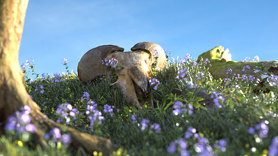 Landscape doodle c4d cinema4d landscape megascans quixel redshift redshift3d