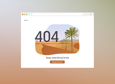 DailyUI 008 404 error 008 beginner daily 100 challenge dailyui dailyui 008 dailyui008 figma new