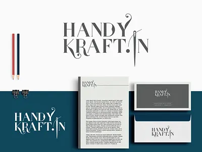 handy1 Karft branding creative creative design illustration illustrator logo logo design logodesign logos photoshop