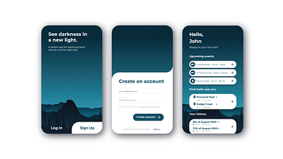 DailyUI #1 - Sign Up screen app branding design flat icon illustration typography ui ux vector