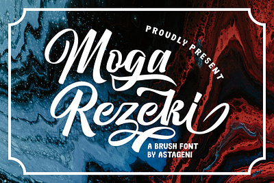 Free Moga Rezeki Brush Font apparels best font branding carousels chicago design display font font geometric grotesk handwriting handwritten headers ideas illustration logo logos modern packagings smooth