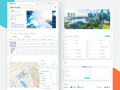 Real Estate Website design real estate agency ui uiux ux website