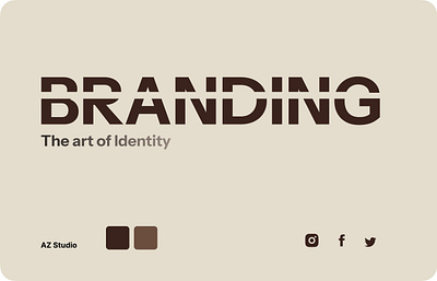 Branding Logo beige branding graphic design log minimilistic ui