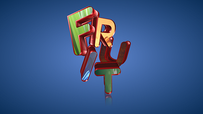 Friut 3D 3d design graphic graphicdesign