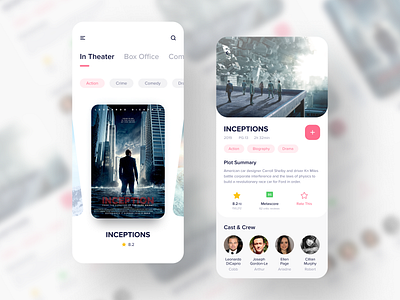 Movies App cinema dribbble best shot graphic design latest movies mobile app design movie app movie player movie show movies movies streaming online shopping online store product design streaming streaming app ui ux design user experience design user interaction user interface design visual design