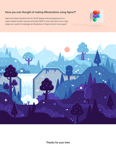 Figma Illustration design flat illustration