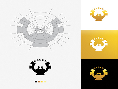 EAGLE best logo branding design designer flatdesign graphic grapicdesign icon identity identity design illustration illustrator logo logomaker logosai mark monogram needlogo vector