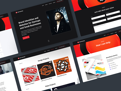 VinitDesigns Portfolio Website dark theme portfolio website ui uidesignpatterns uitrends ux web design web development webdesign webflow website website design