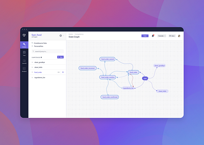 Conversational AI Platform ai branding conversational ui design saas design ui ux