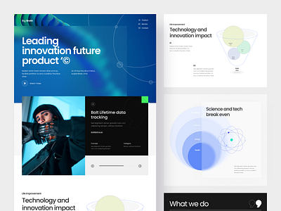 Big Broth clean and modern tech landing page exploration clean design editorial futuristic graphic design homepage innovation landing page layout marketing minimal minimalism modern tech typography ui uiux web website